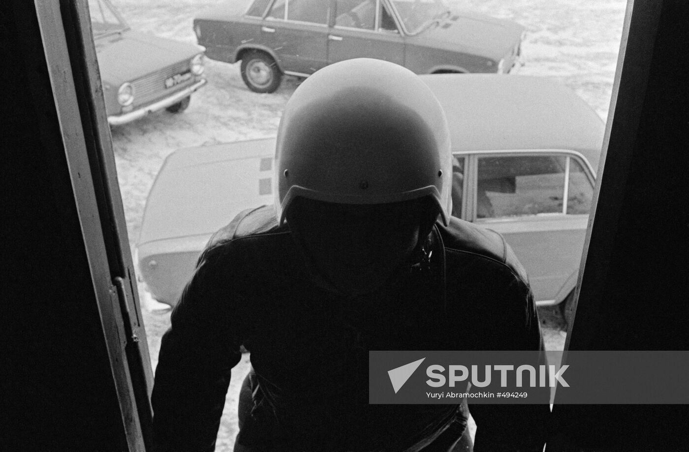 Construction of VAZ car plant in Tolyatti