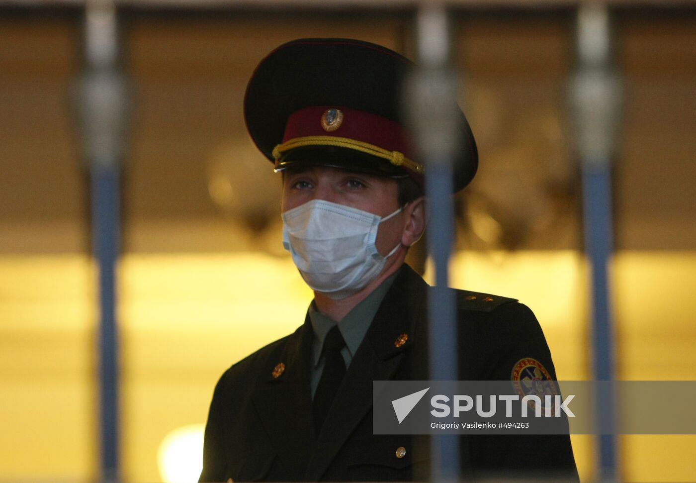 Guard at Ukrainian Supreme Rada