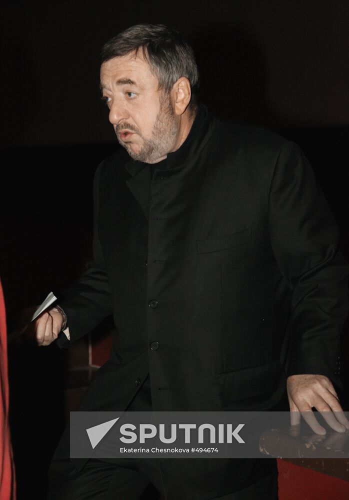Film director Pavel Lungin