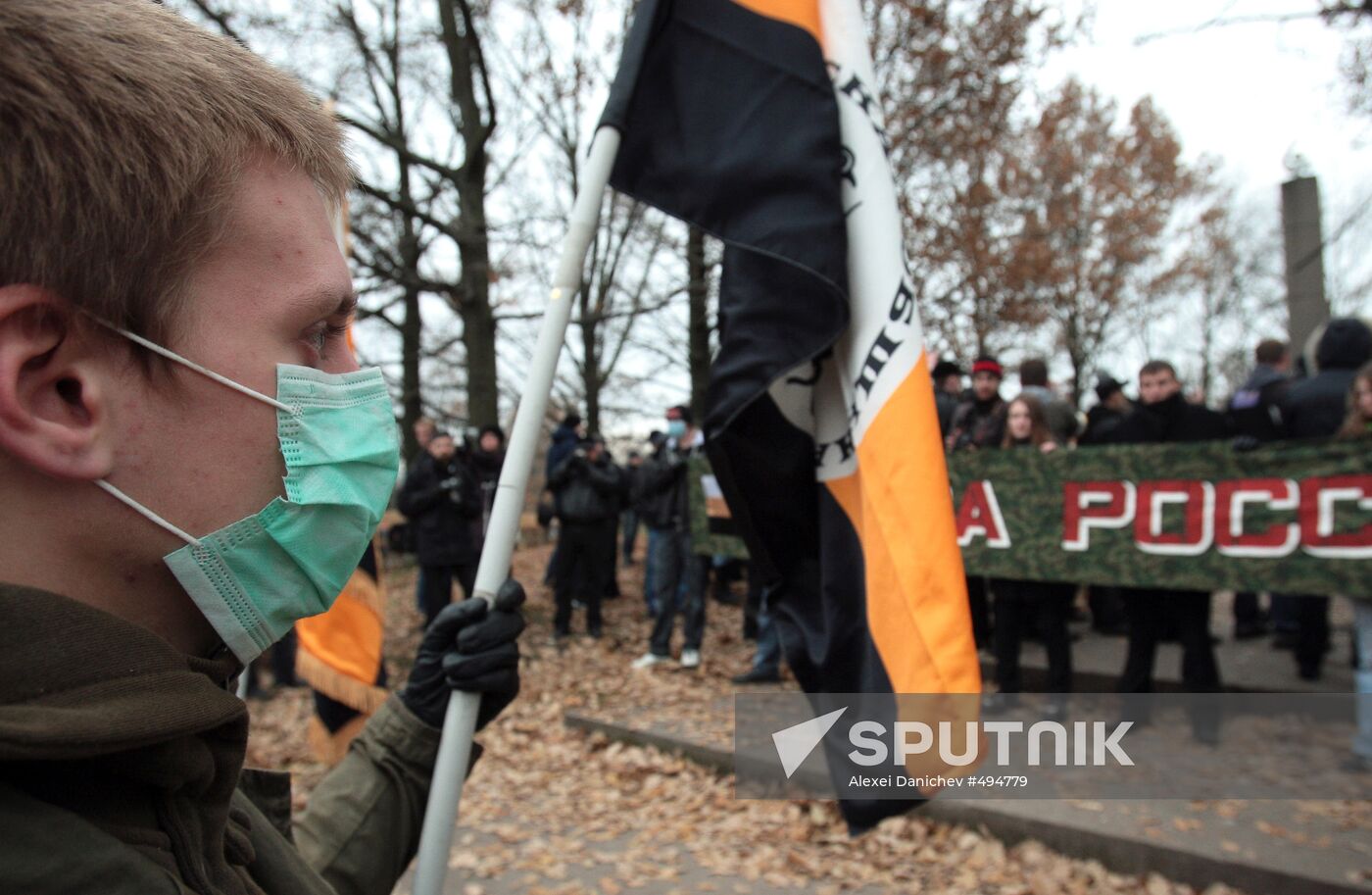 Nationalists hold Russian March rally in St. Petersburg