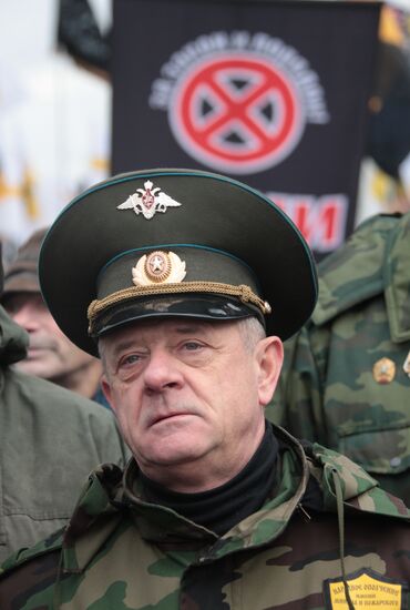 Nationalists hold Russian March rally in Moscow