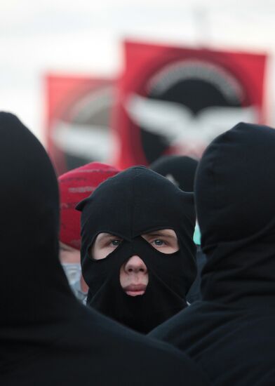 Nationalists hold Russian March rally in Moscow