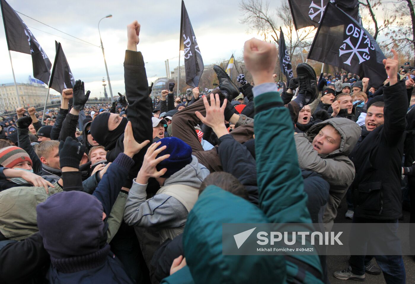 Russky Obraz movement holds concert at Moscow's Bolotnaya Square