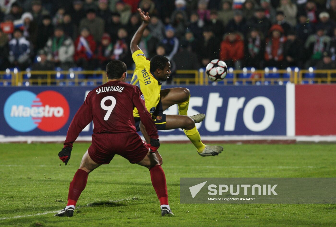 UEFA Champions League: Rubin Kazan vs. Barcelona