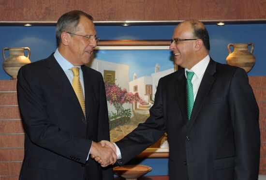 Russian Foreign Minister Sergei Lavrov visits Cyprus