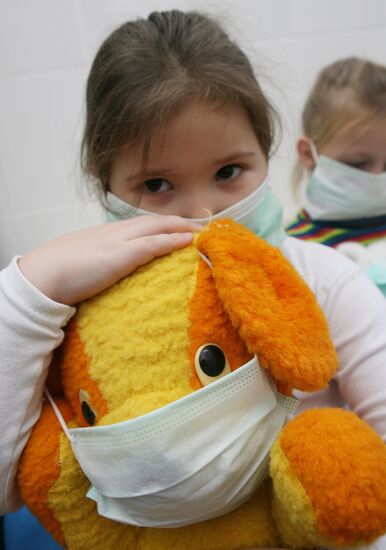 Flue prevention, Teremok childcare center, Svetlogorsk