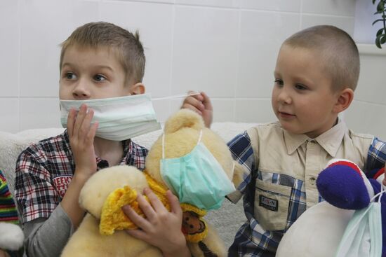 Flue prevention, Teremok childcare center, Svetlogorsk