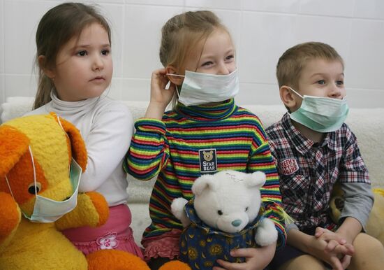 Flue prevention, Teremok childcare center, Svetlogorsk