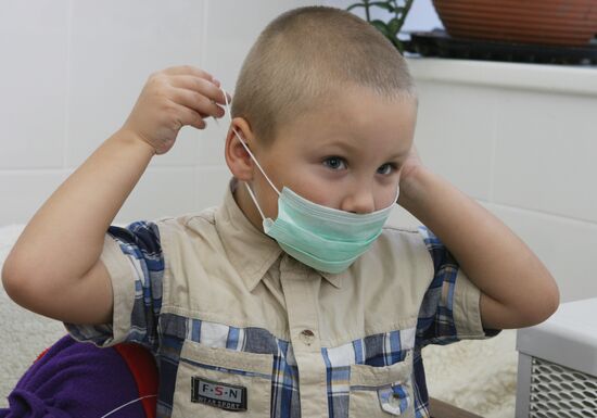Flue prevention, Teremok childcare center, Svetlogorsk
