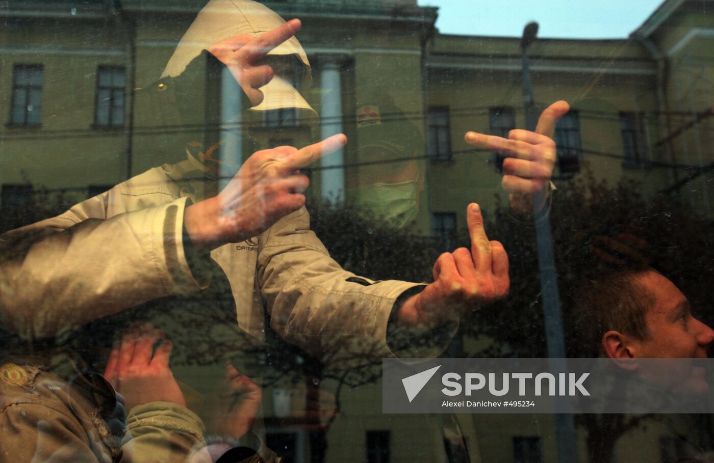 Nationalists' Russian March in St Petersburg