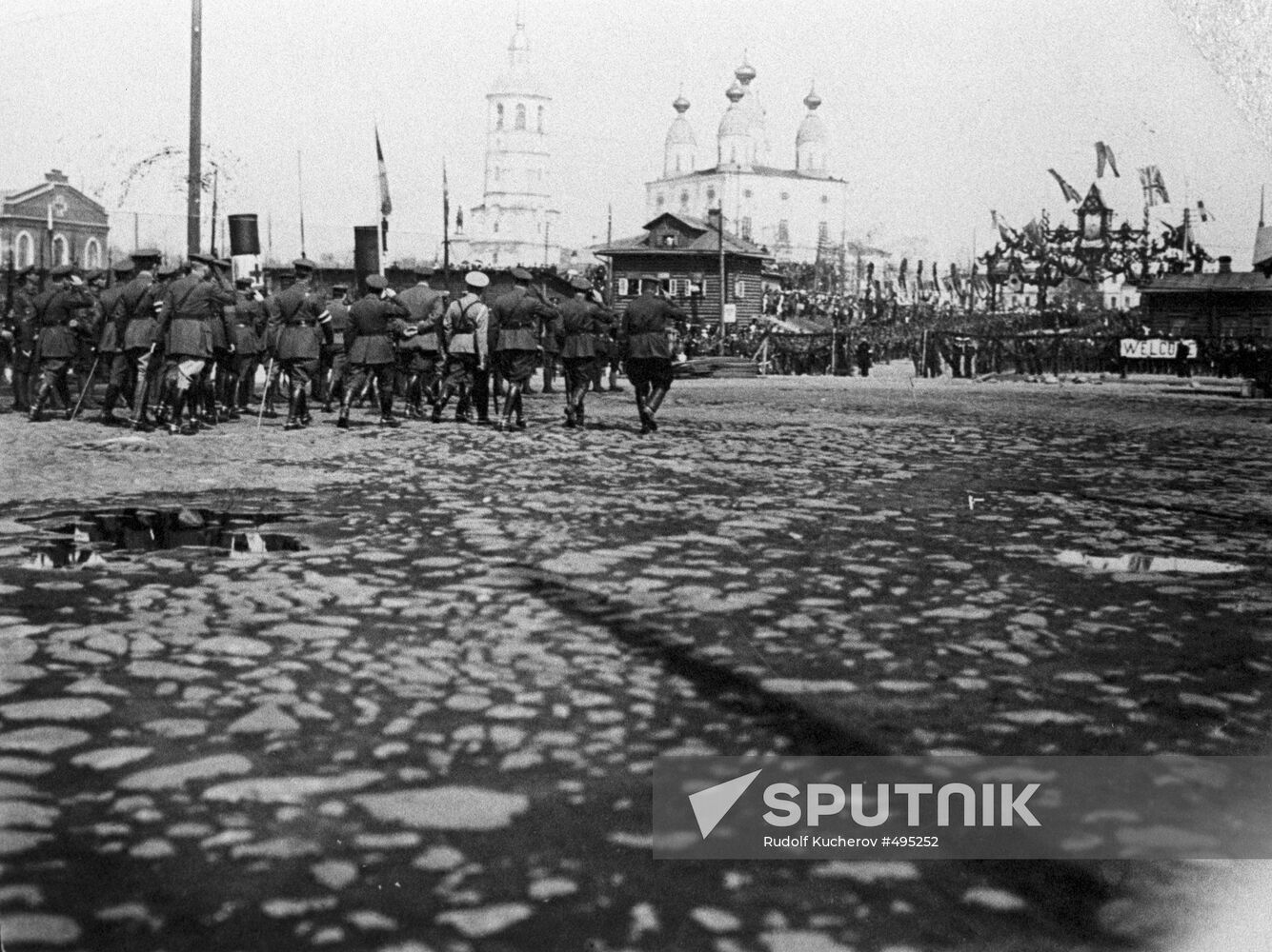 Foreign troops enter Arkhangelsk