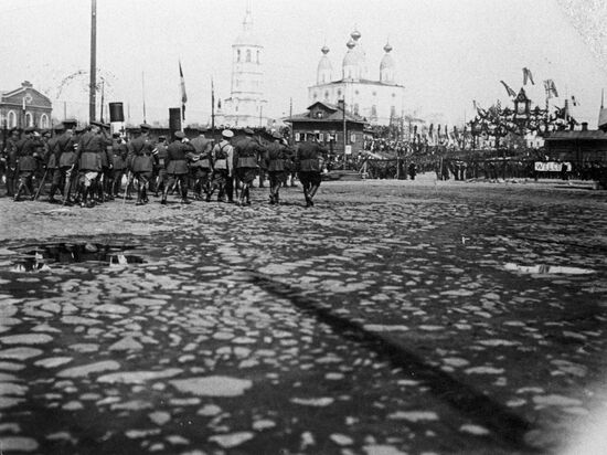 Foreign troops enter Arkhangelsk