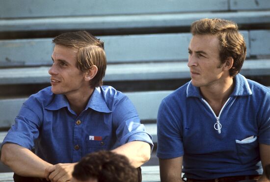 Yevgeny Arzhanov and Valery Borzov