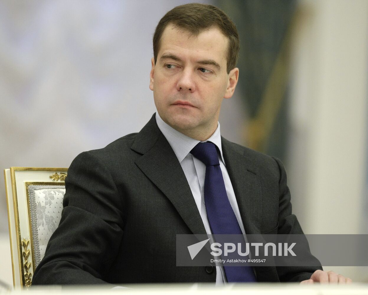 Dmitry Medvedev meets with Federation Council board