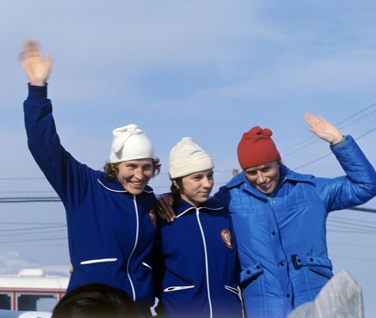 Galina Kulakova, Lyubov Mukhacheva, Alevtina Olyunina
