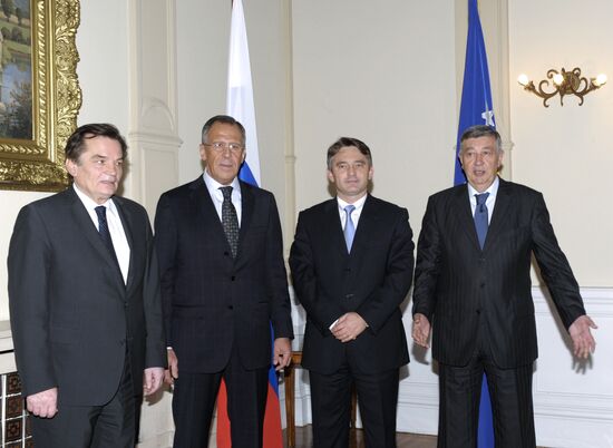 Sergei Lavrov meets with Bosnia and Herzegovina Presidium