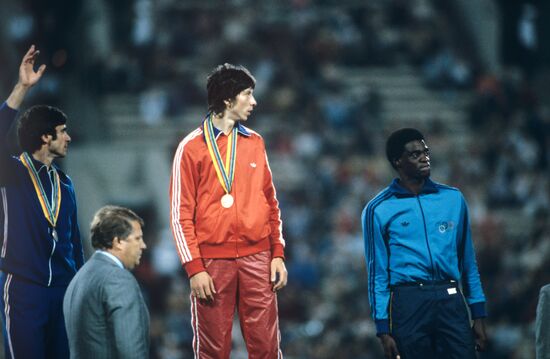 Yaak Uudmae, Viktor Saneyev and Joao de Oliveira