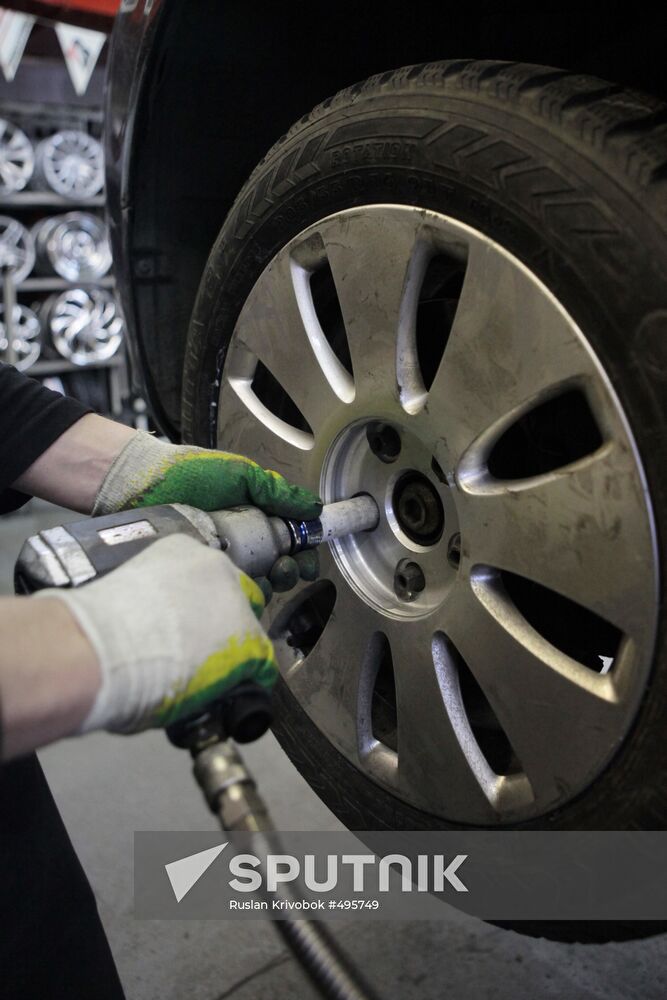 Tire shop procedures