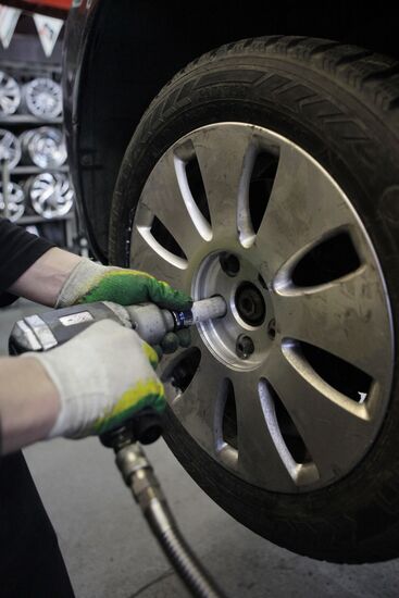 Tire shop procedures