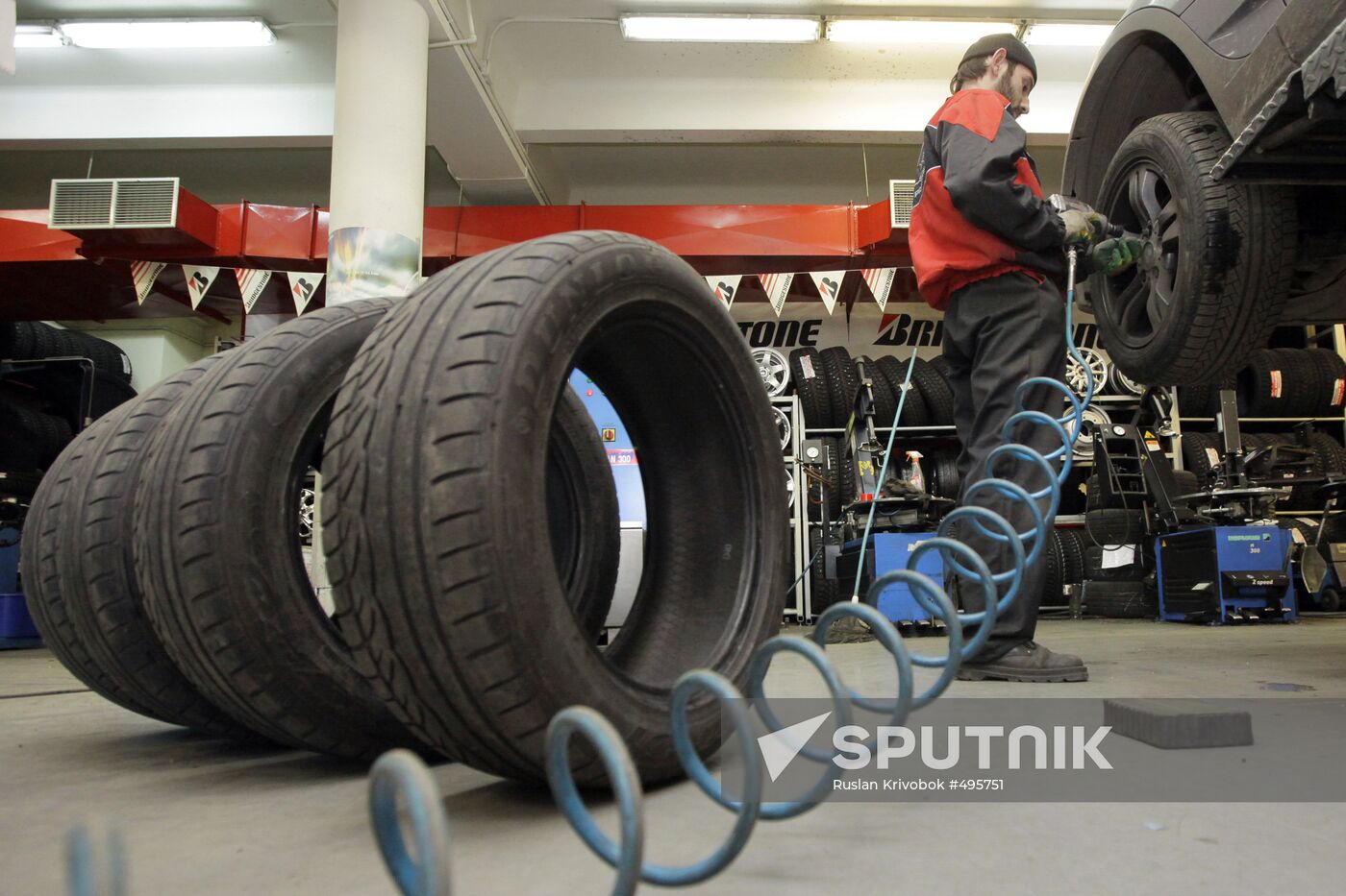 Replacing summer tires with winter tires