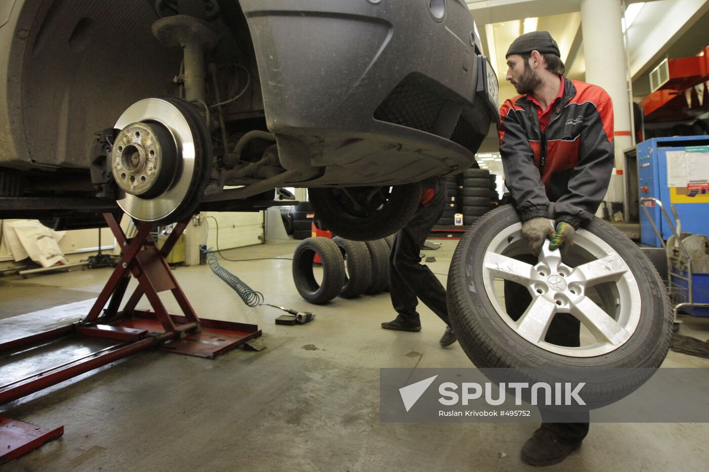 Replacing summer tires with winter tires