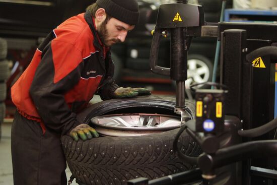 Tire shop procedures