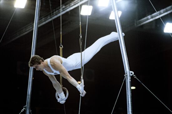 Gymnast Alexander Dityatin