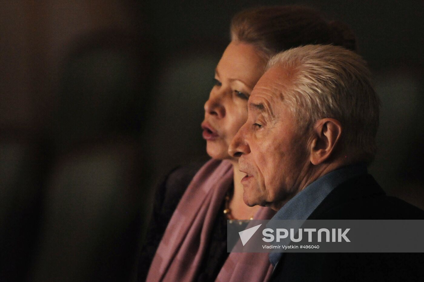 Marina Leonova and Yury Grigorovich