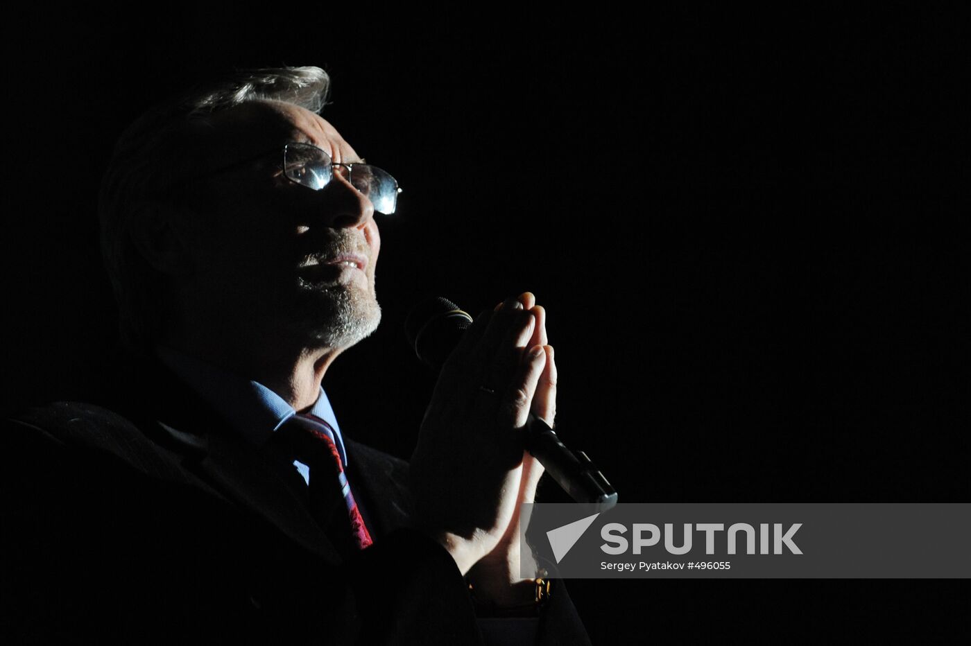 Alexander Mikhailov celebrating his 65th birthday
