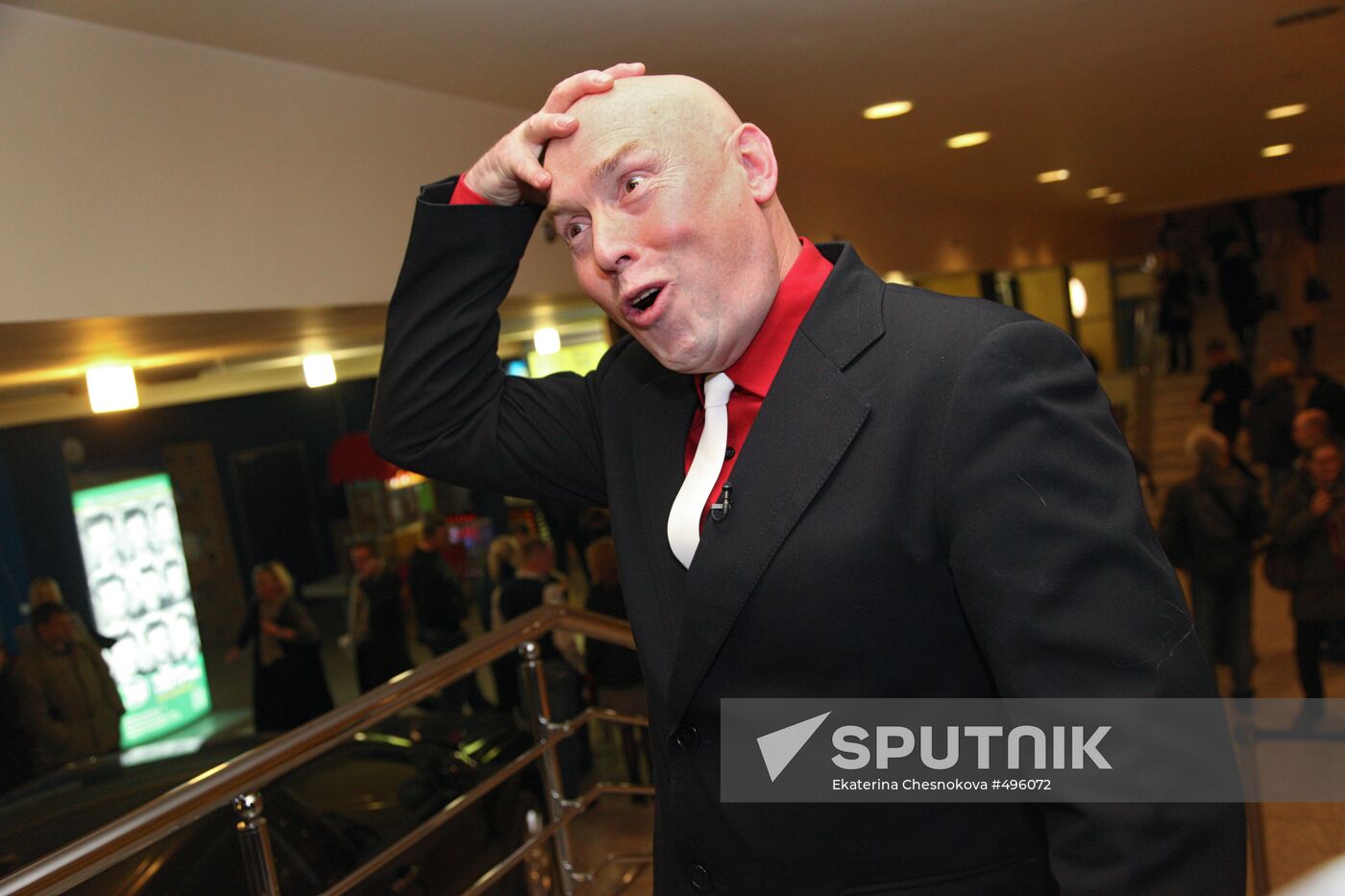 Viktor Sukhorukov attends Passenger premiere