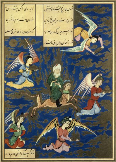 Miniature by Kemaleddin Bekhzad's disciples