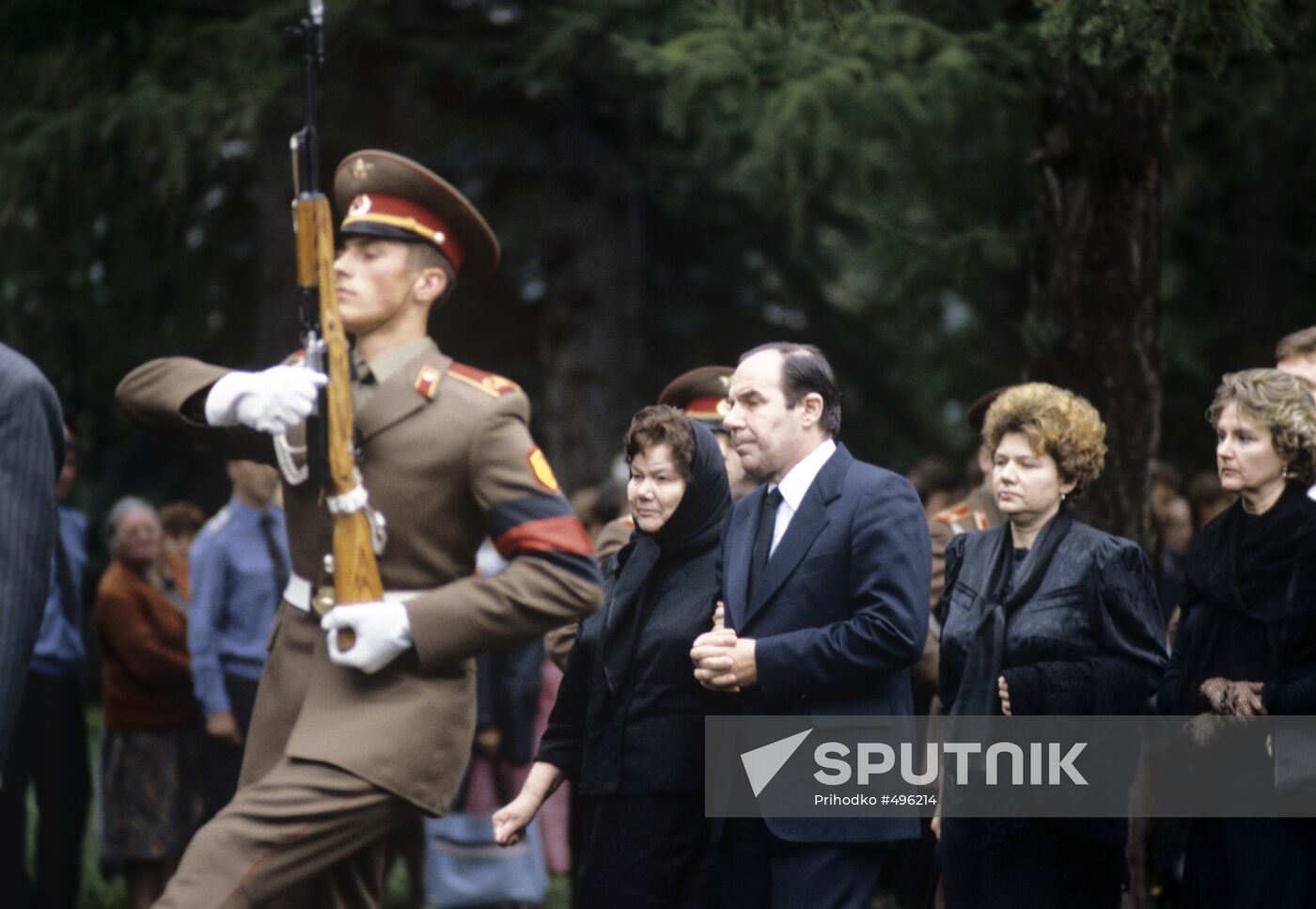 Son attends Andrei Gromyko's funeral