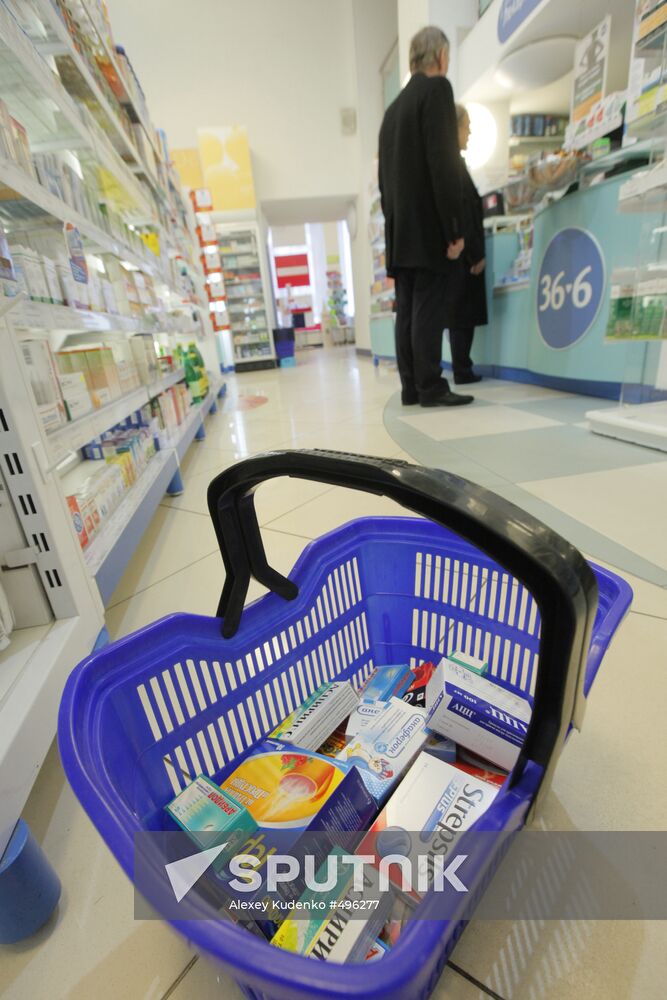 Sale of antiviral medication