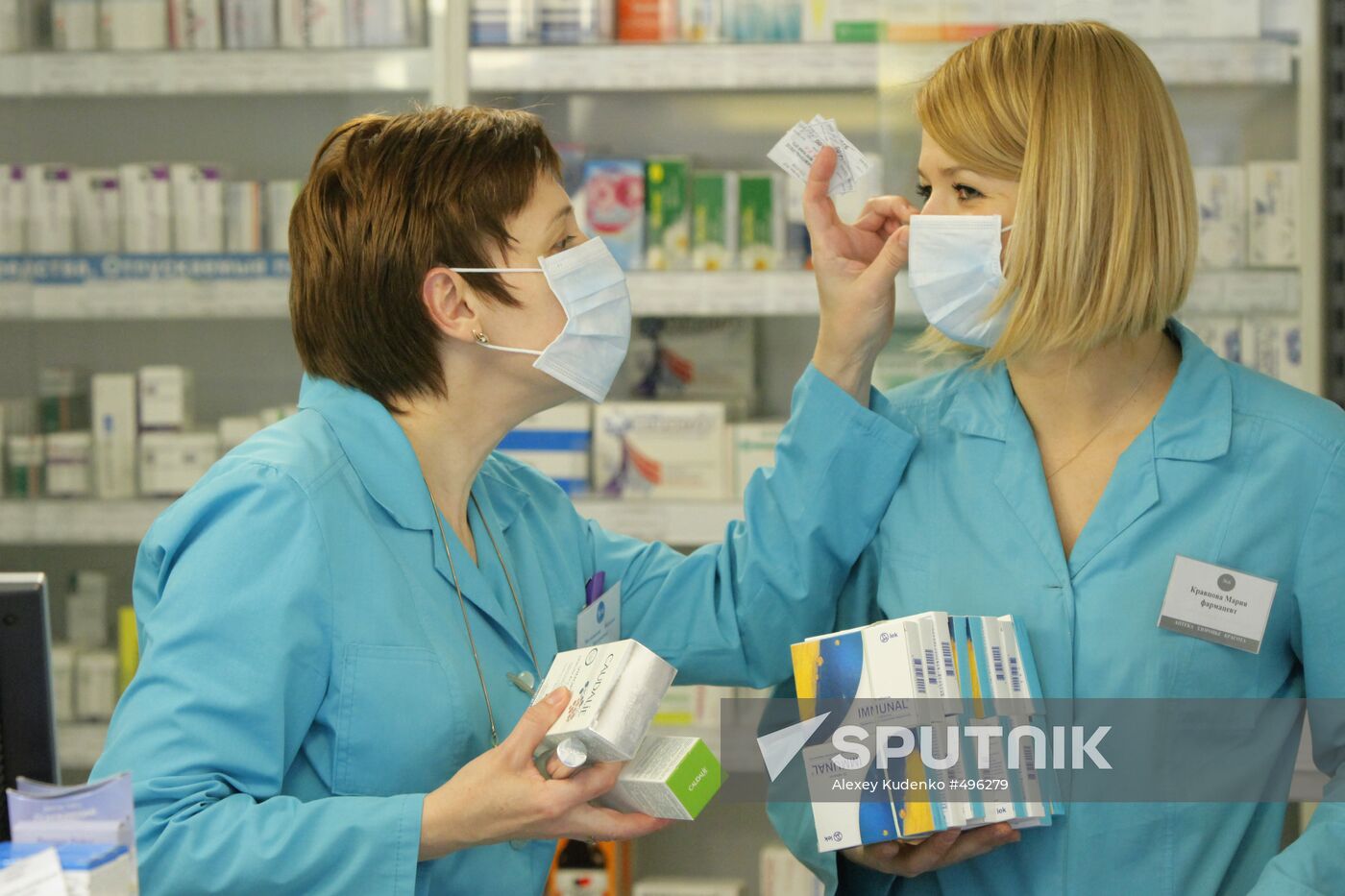 Sale of antiviral medication