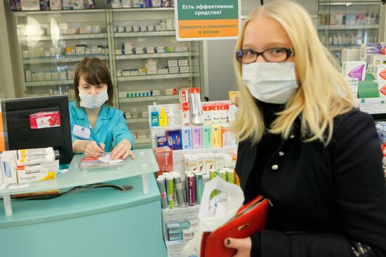 Sale of antiviral medication