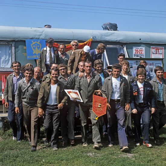 Philosophy students of Moscow State University