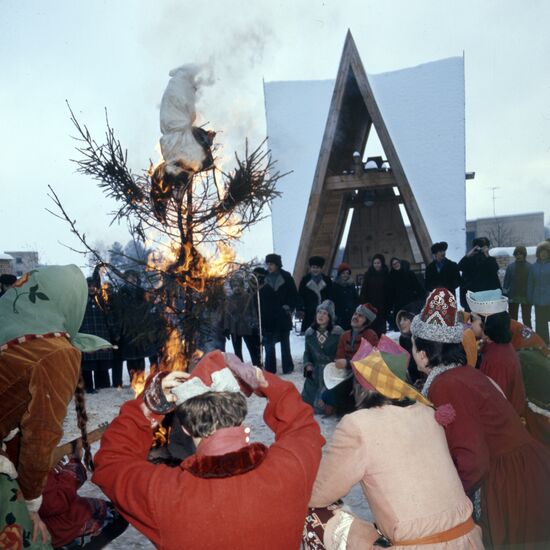 Ritual bonfire