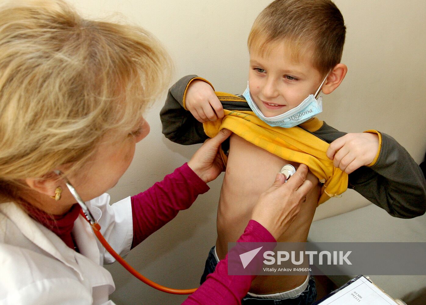 At the doctor's