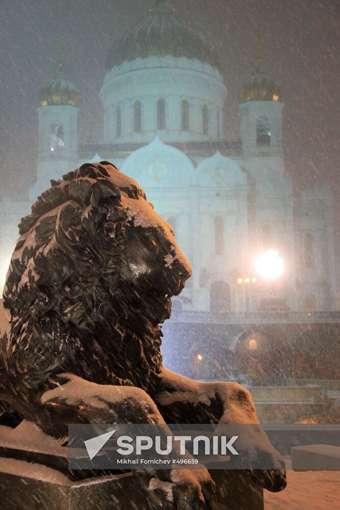 Christ the Savior Cathedral in Moscow