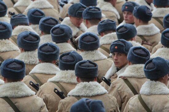 Parade on Red Square