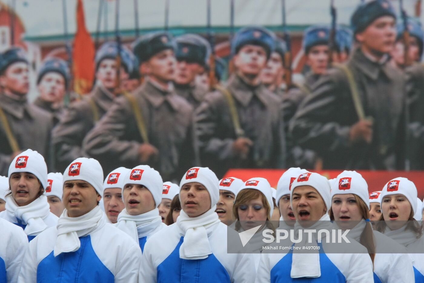Parade on Red Square