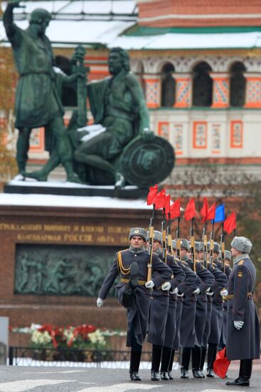 Parade on Red Square