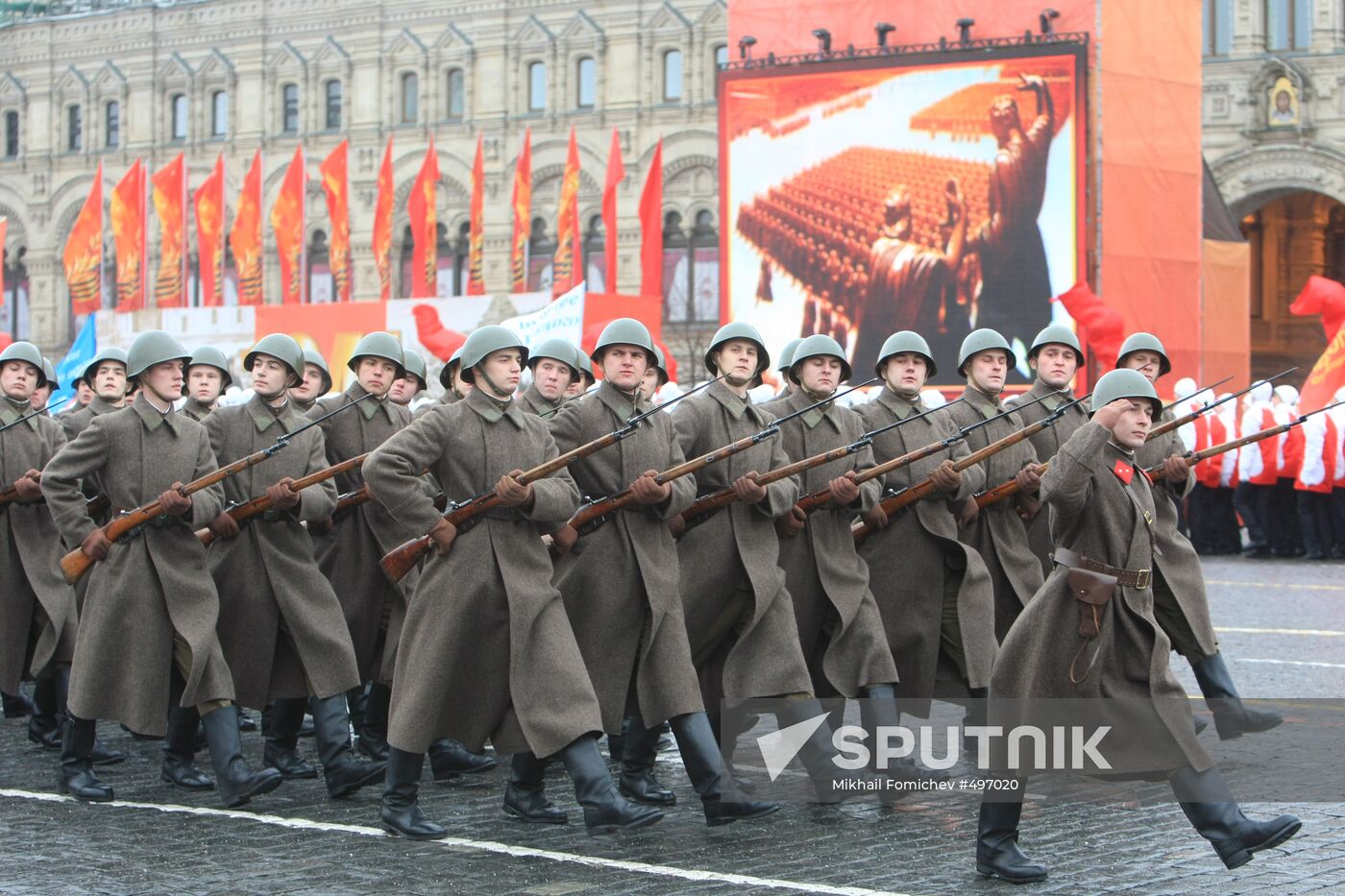 Parade on Red Square