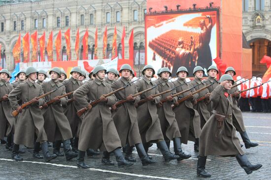 Parade on Red Square