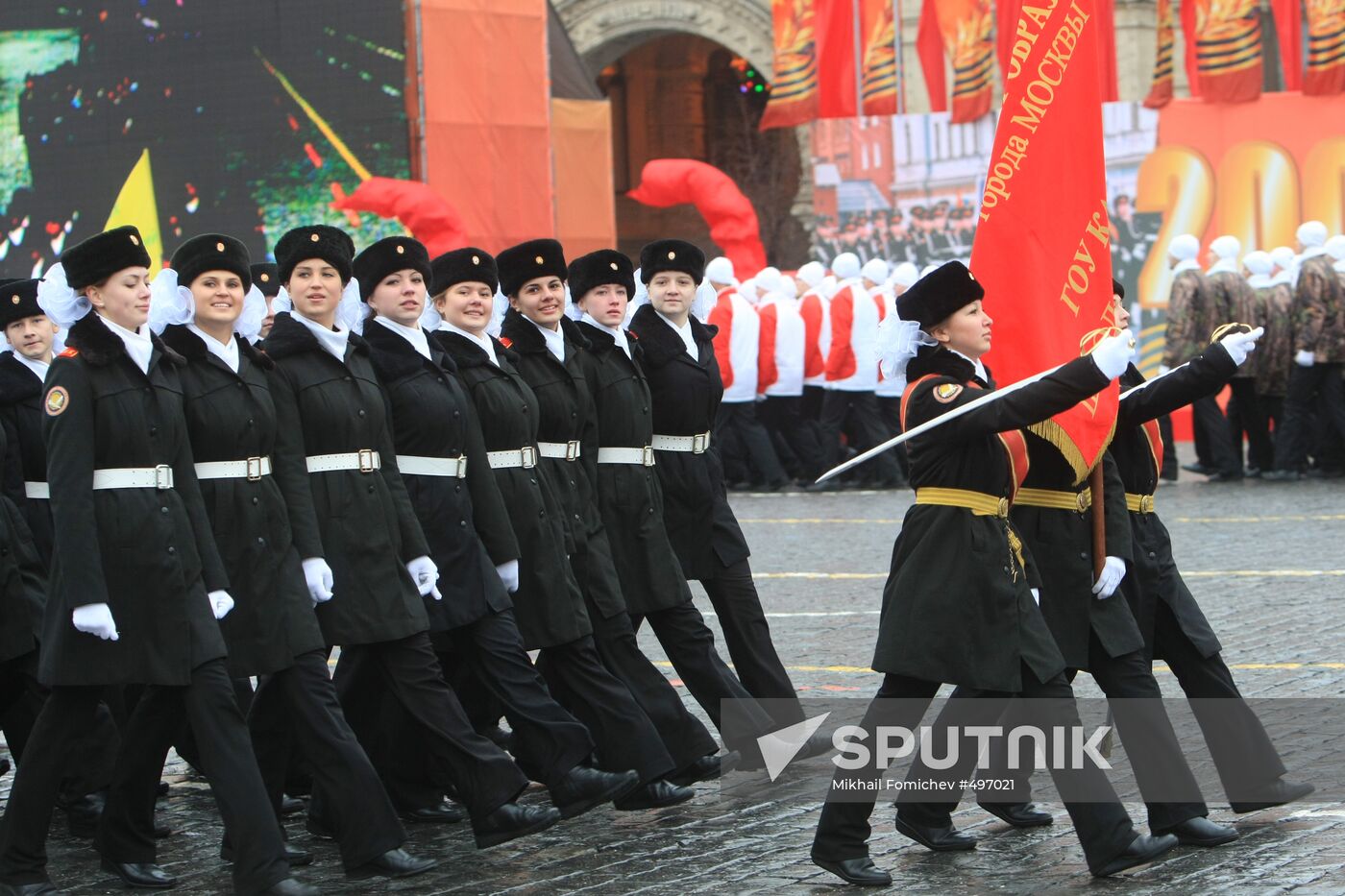 Parade on Red Square