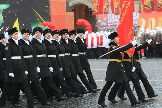 Parade on Red Square