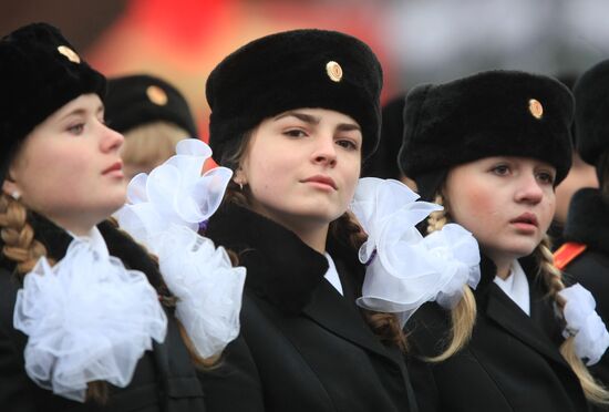 Parade on Red Square