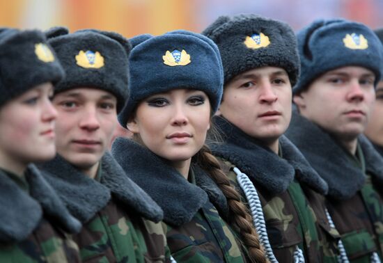 Parade on Red Square