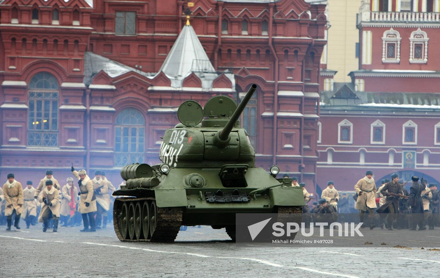 Parade on Red Square