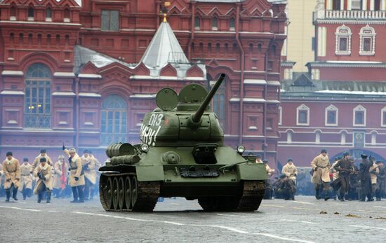 Parade on Red Square
